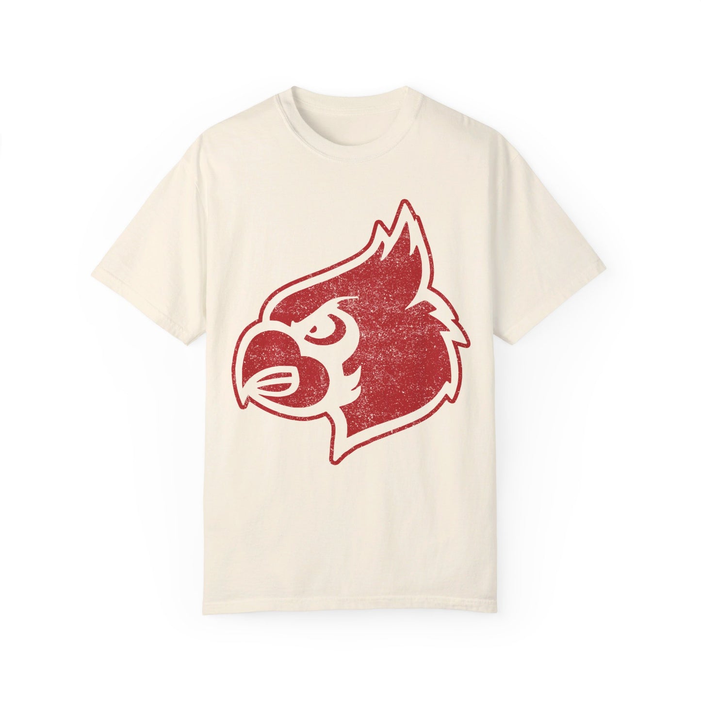 Distressed Filled Cardinal - Comfort Colors T-shirt