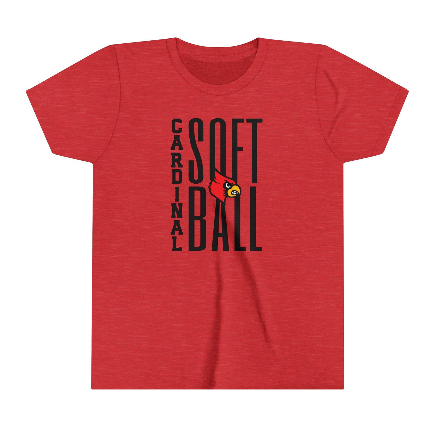 Cardinal Softball- Bella + Canvas Youth Tee