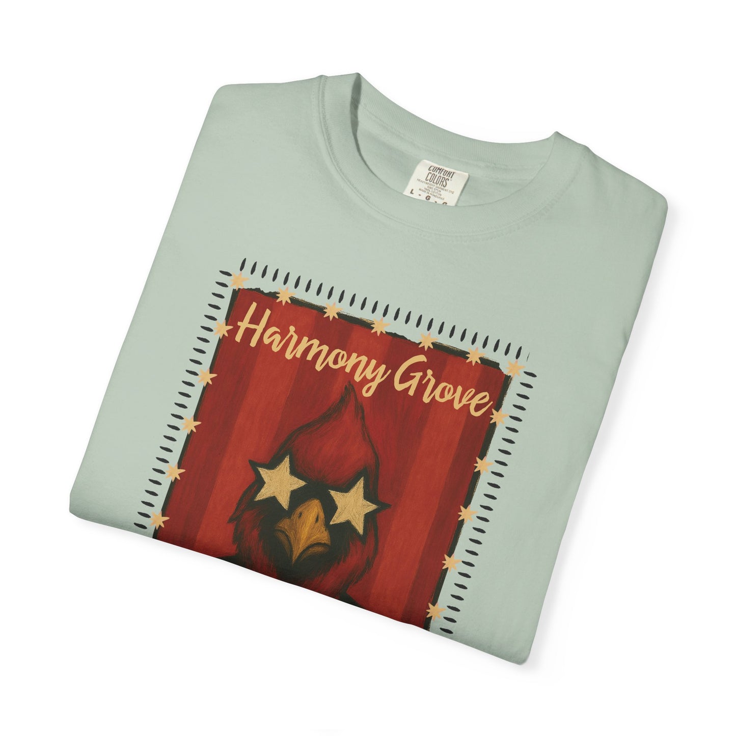 Harmony Grove Cards Painted Cardinal - Comfort Colors T Shirt