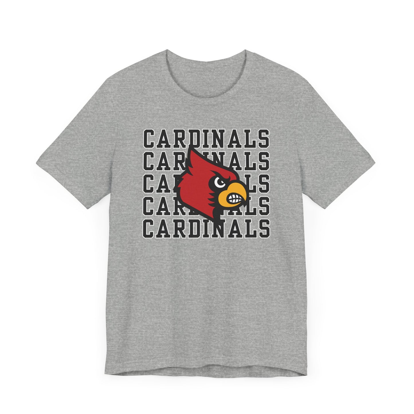 Cardinals, Cardinals - Bella + Canvas Short Sleeve Tee