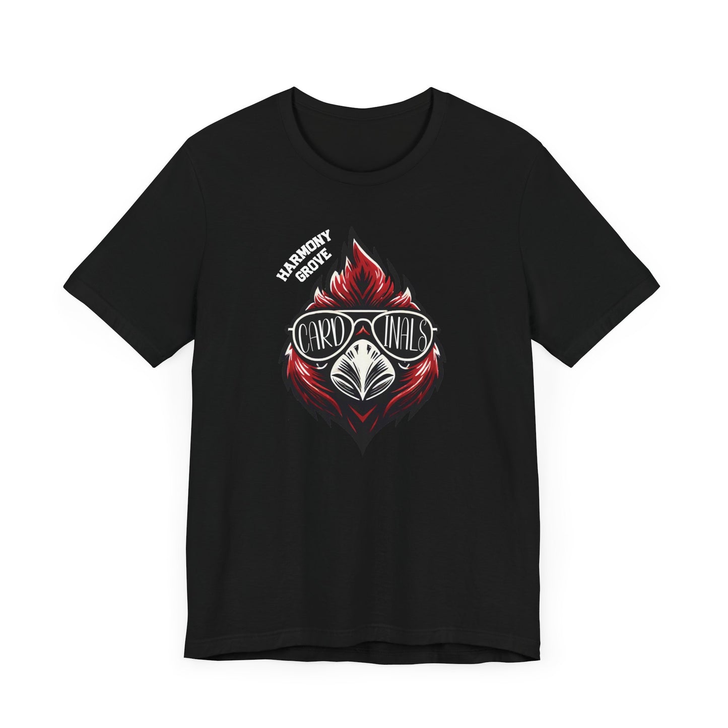 Harmony Grove Cardinals Sunglasses - Bella + Canvas Short Sleeve Tee
