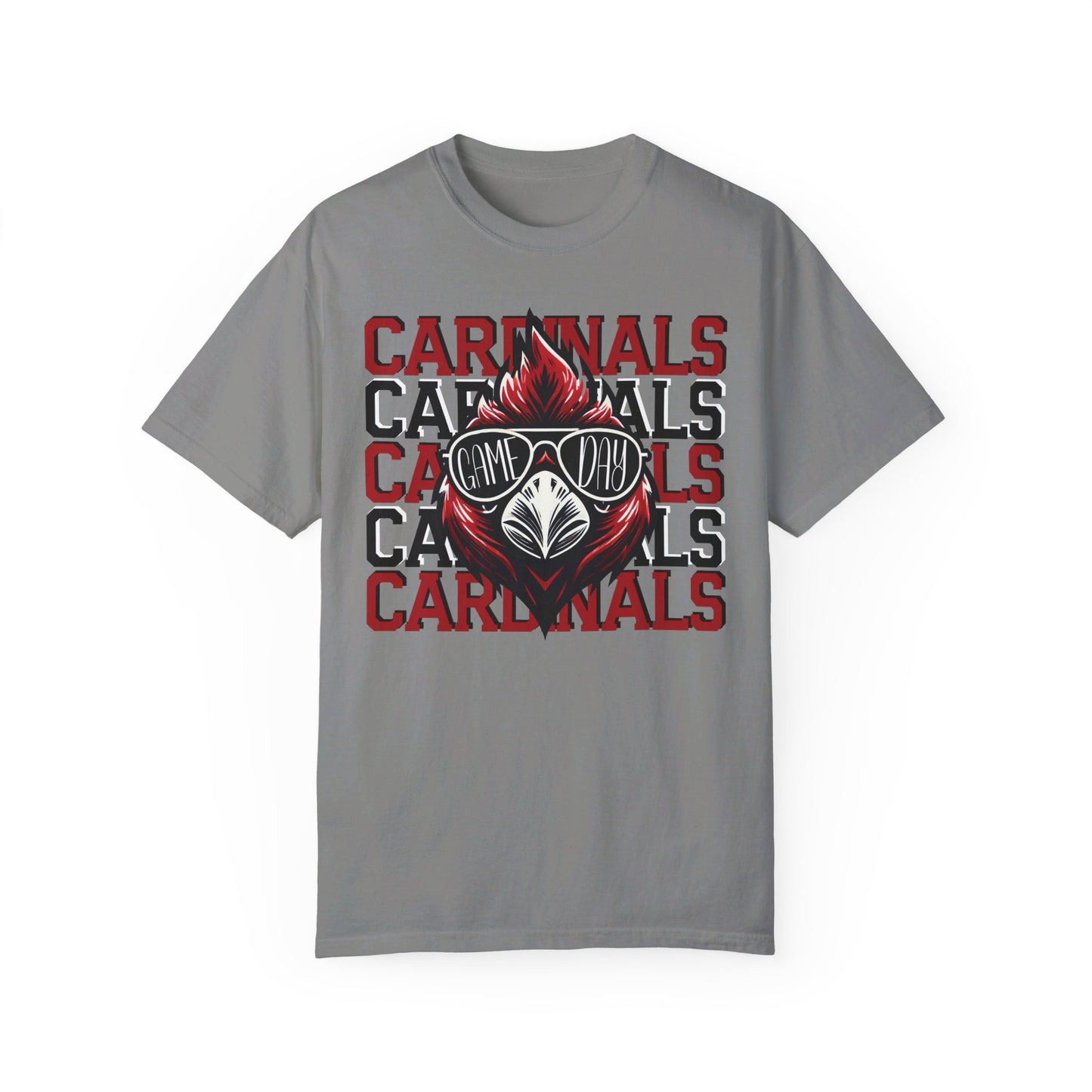 Cardinals Game Day Sunglasses - Comfort Colors T-shirt
