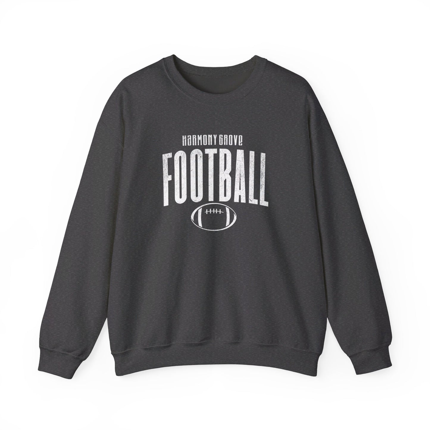Vintage Harmony Grove Football - Unisex Heavy Blend™ Crewneck Sweatshirt