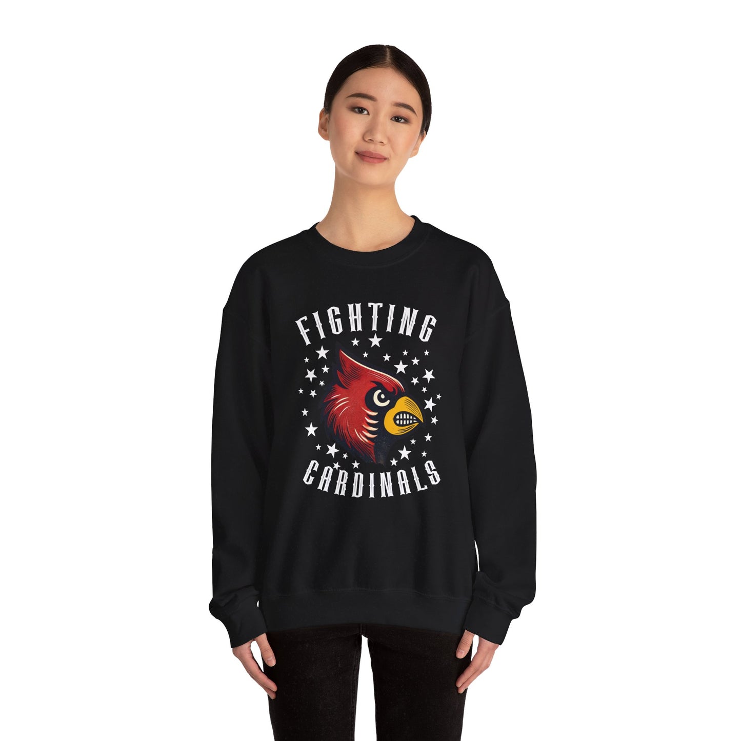 Fighting Cardinals - Unisex Heavy Blend™ Crewneck Sweatshirt