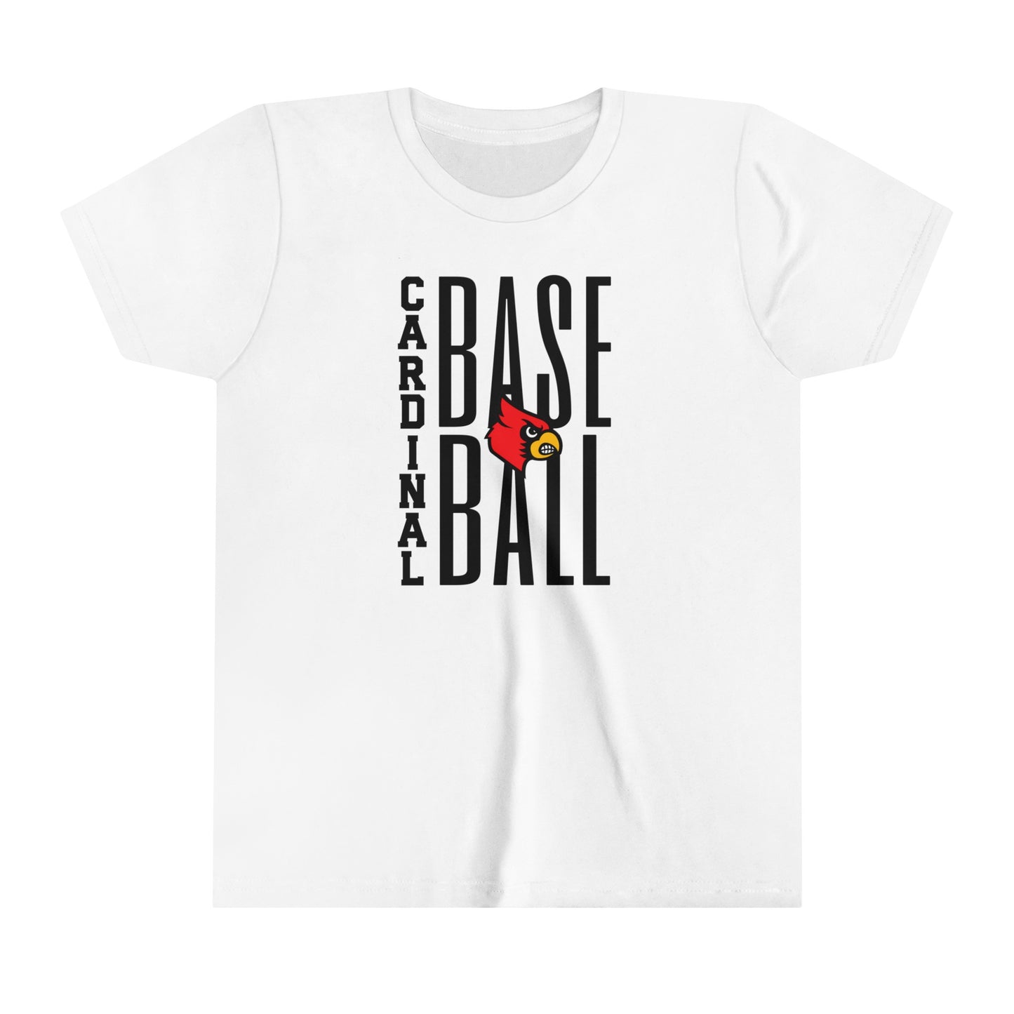 Cardinal Baseball - Bella + Canvas Youth Tee