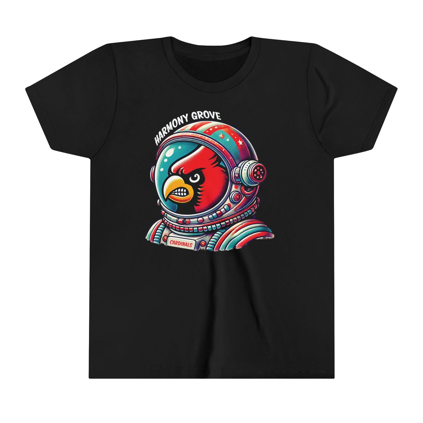 Astronaut Harmony Grove Cardinal - Bella + Canvas Youth Tee