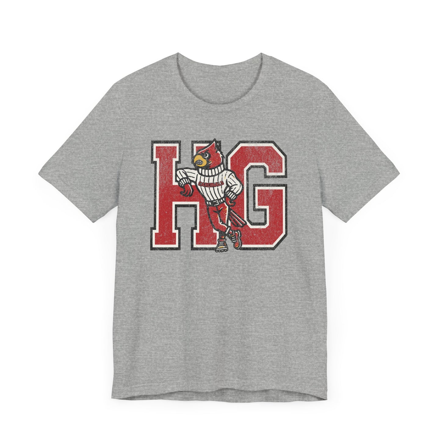 Vintage Cardinal HG - Bella + Canvas Short Sleeve Tee