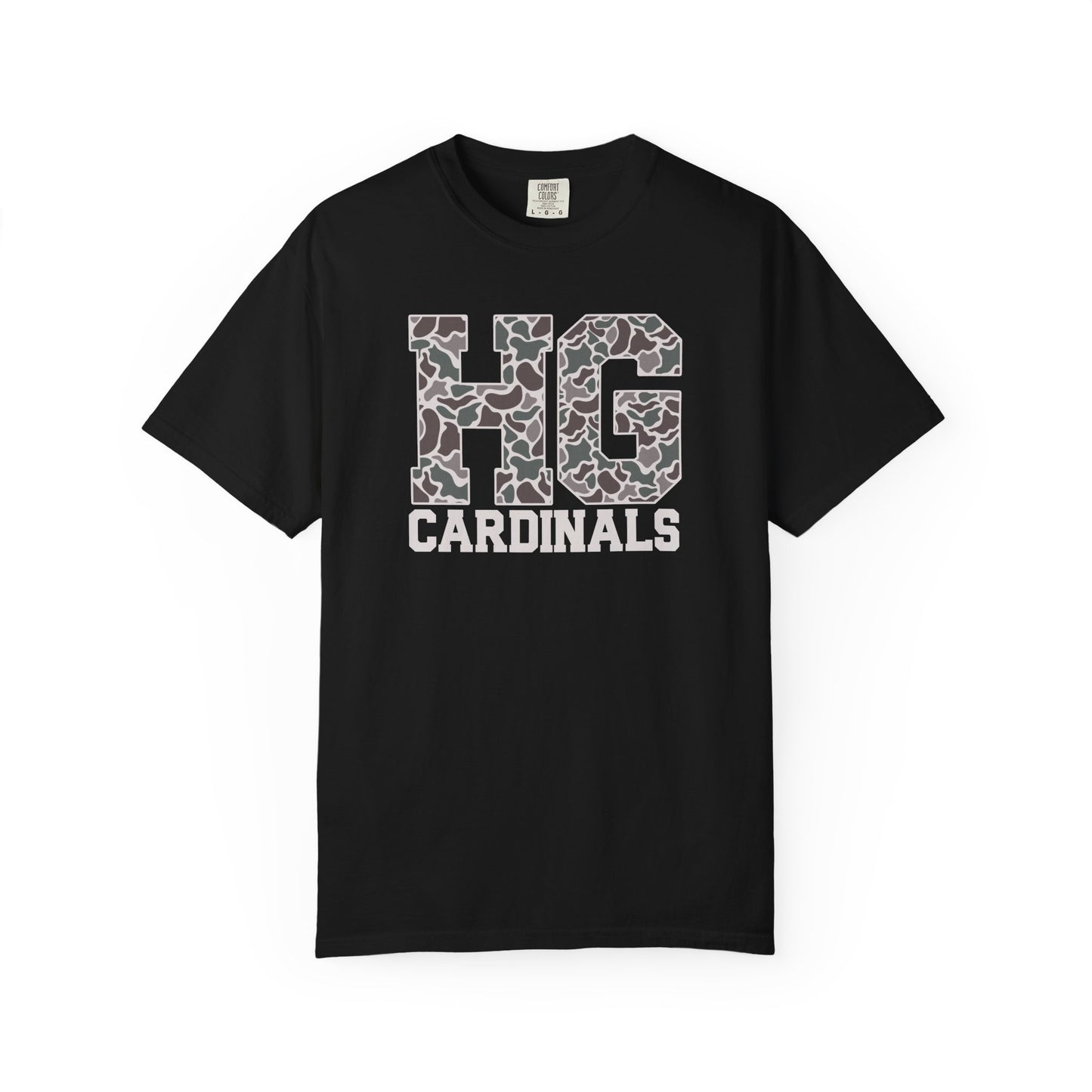 Old School Camo HG Cardinals - Comfort Colors T Shirt