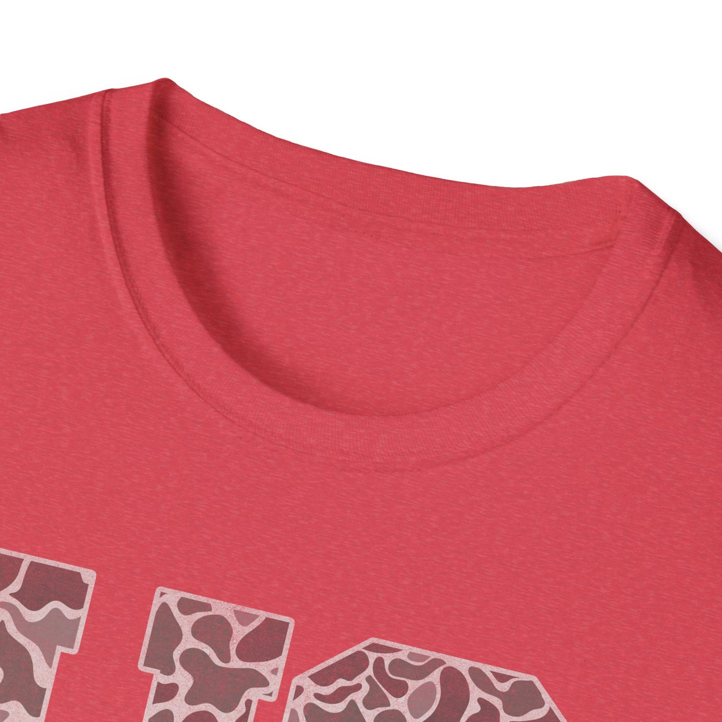 Old School Camo Distressed - Unisex Softstyle T-Shirt