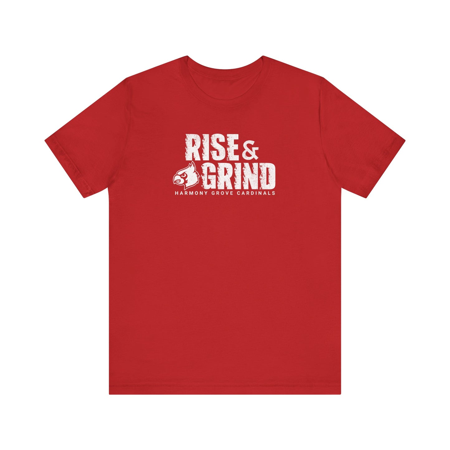 Vintage Rise and Grind - Bella + Canvas Short Sleeve Tee