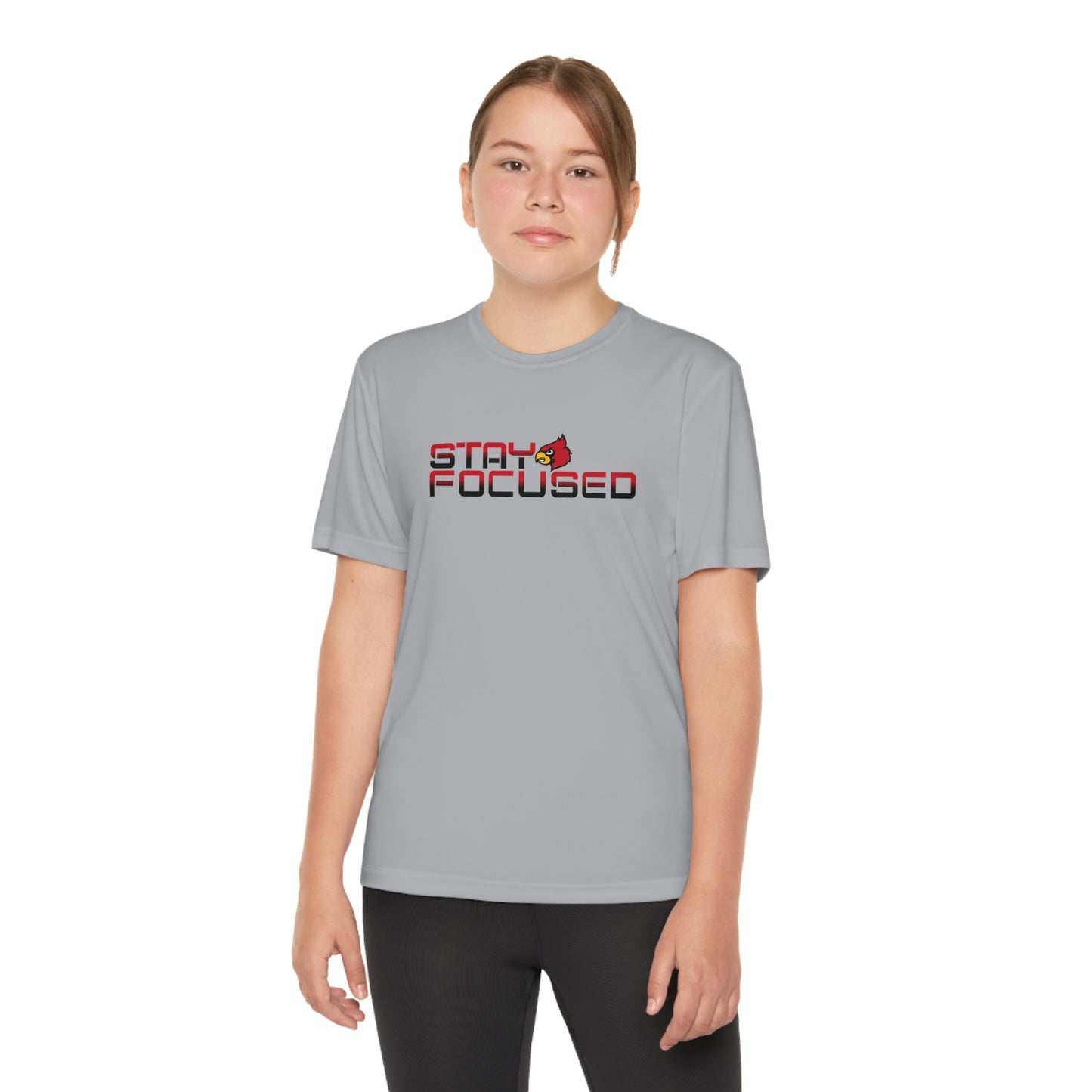 Stay Focused - Youth Sport-Tek® Competitor™ Tee