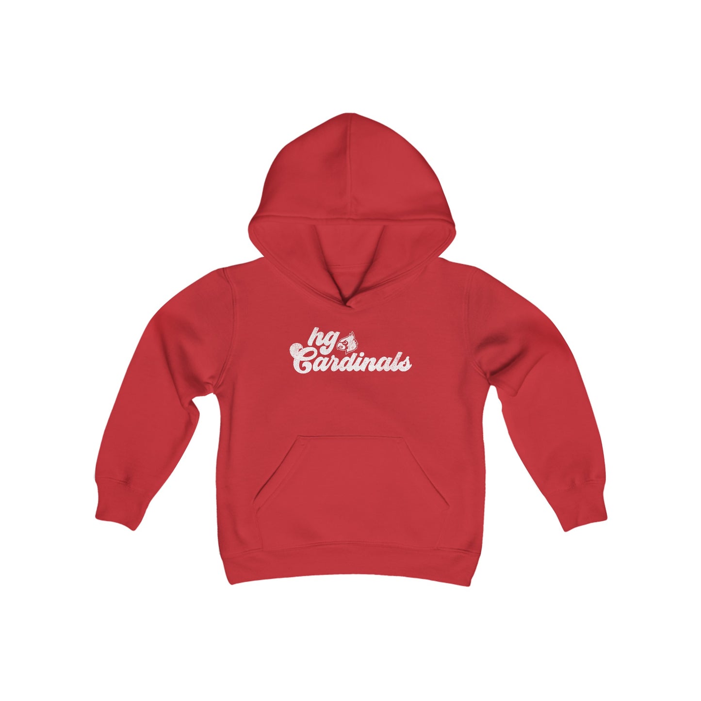 Vintage HG Cardinals - Youth Heavy Blend Hooded Sweatshirt