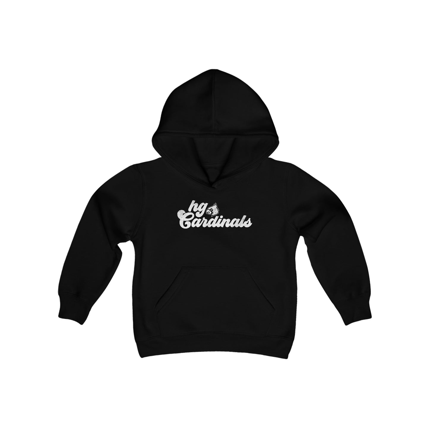 Vintage HG Cardinals - Youth Heavy Blend Hooded Sweatshirt