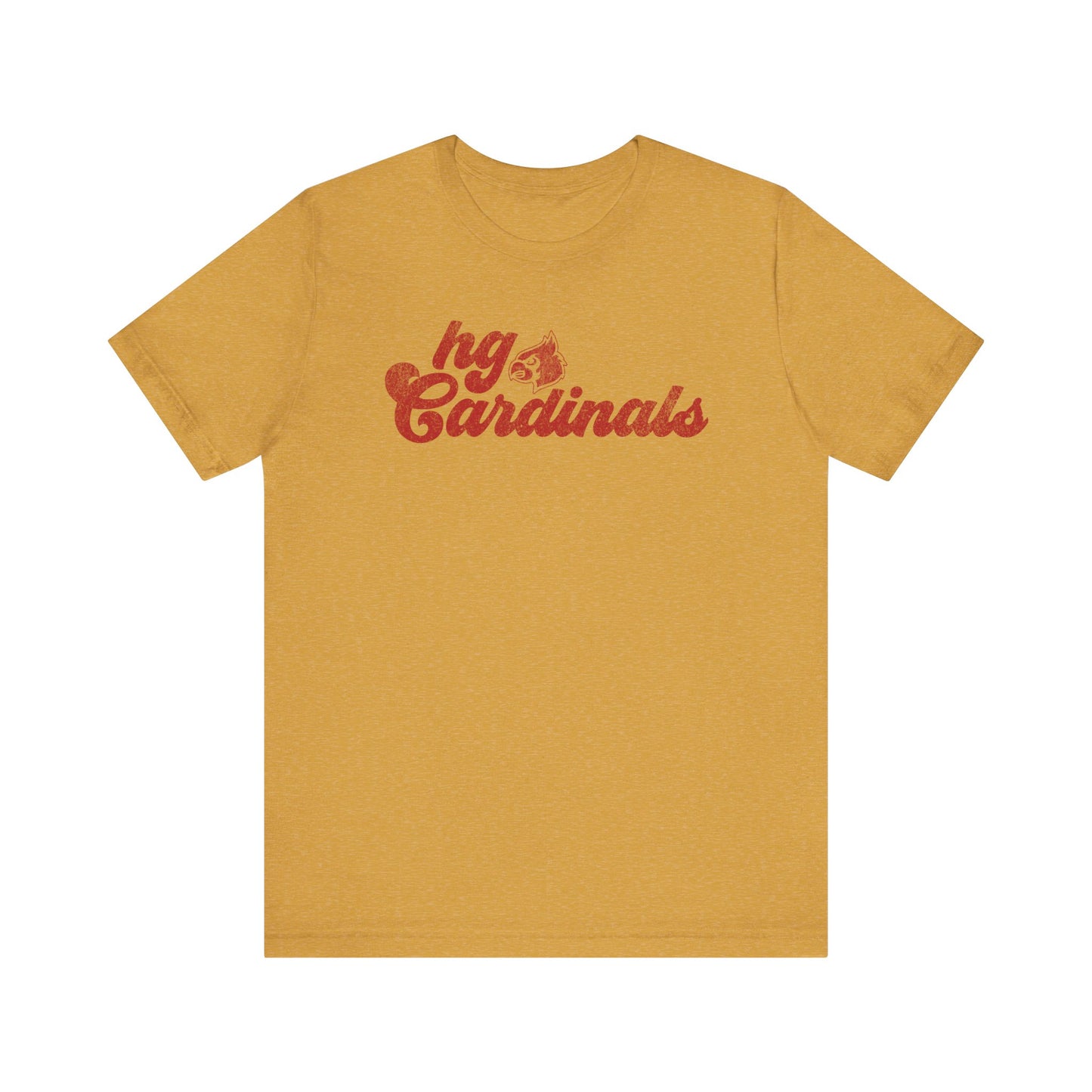 Vintage HG Cardinals - Bella + Canvas Short Sleeve Tee