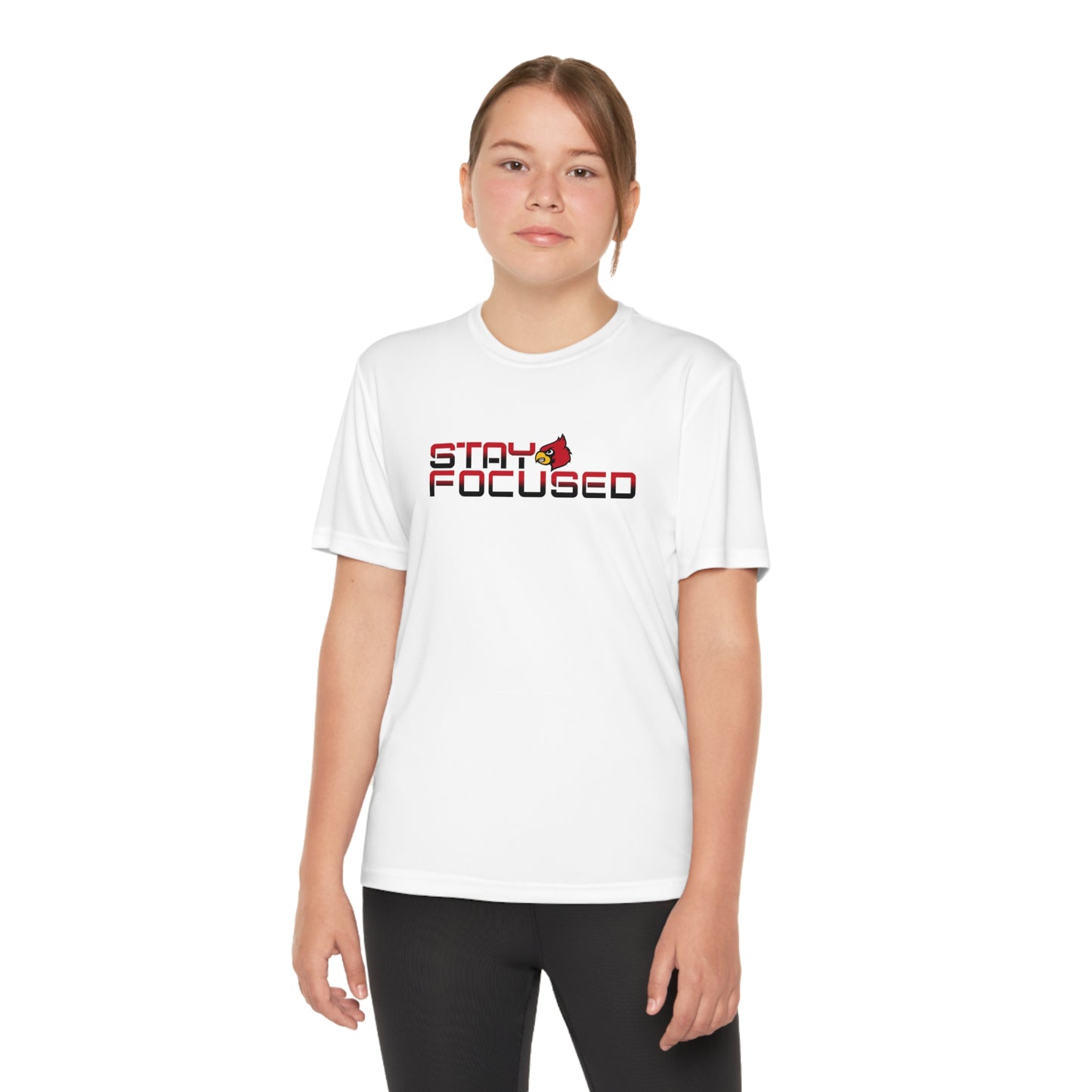 Stay Focused - Youth Sport-Tek® Competitor™ Tee