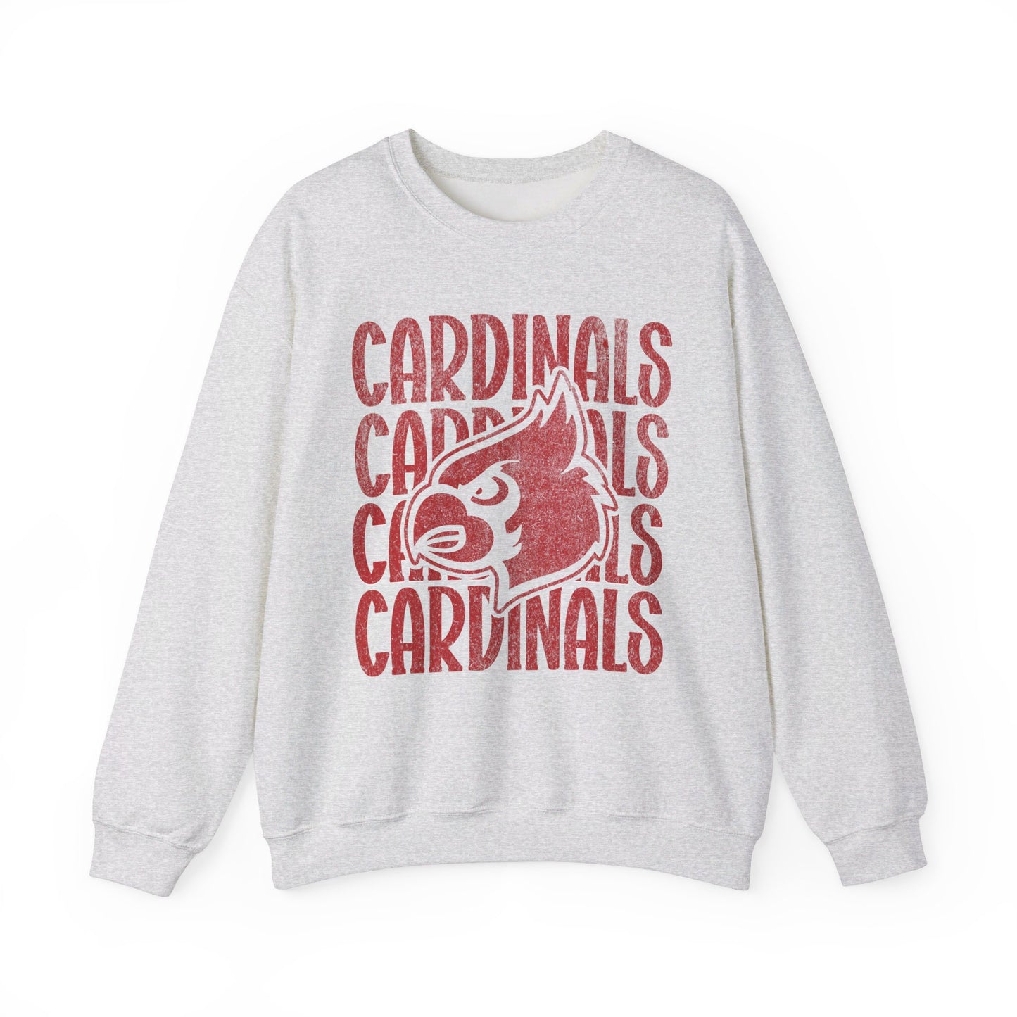 Vintage Cardinals 4 - Unisex Heavy Blend™ Crewneck Sweatshirt