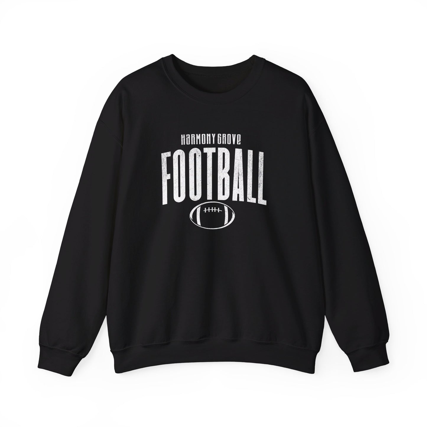 Vintage Harmony Grove Football - Unisex Heavy Blend™ Crewneck Sweatshirt