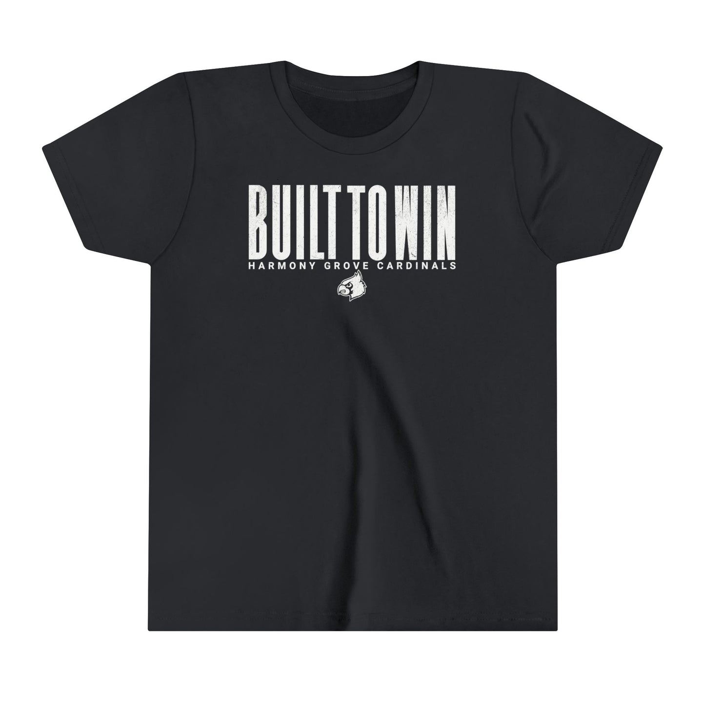 Vintage Built to Win - Bella + Canvas Youth Tee
