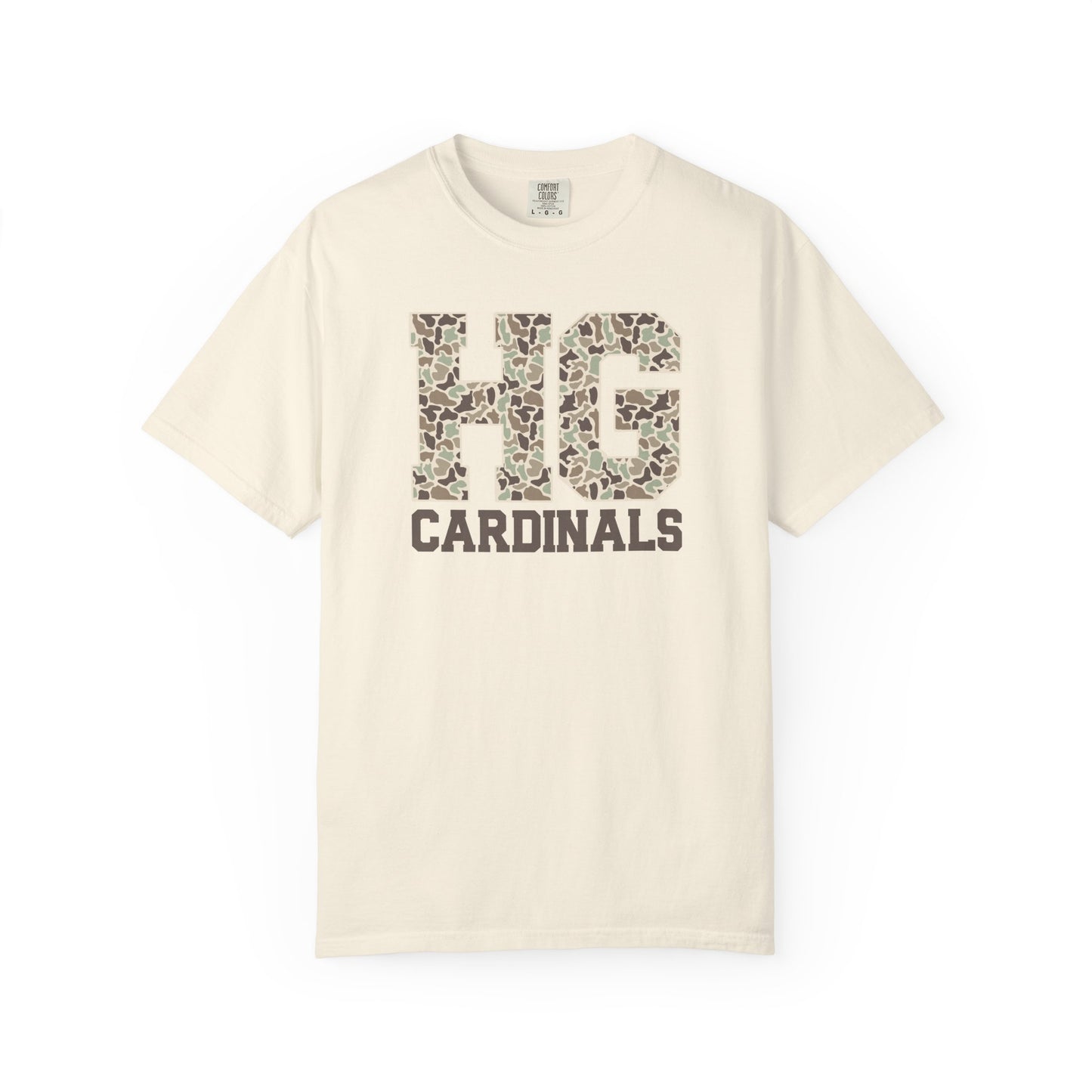 Old School Camo HG Cardinals - Comfort Colors T Shirt