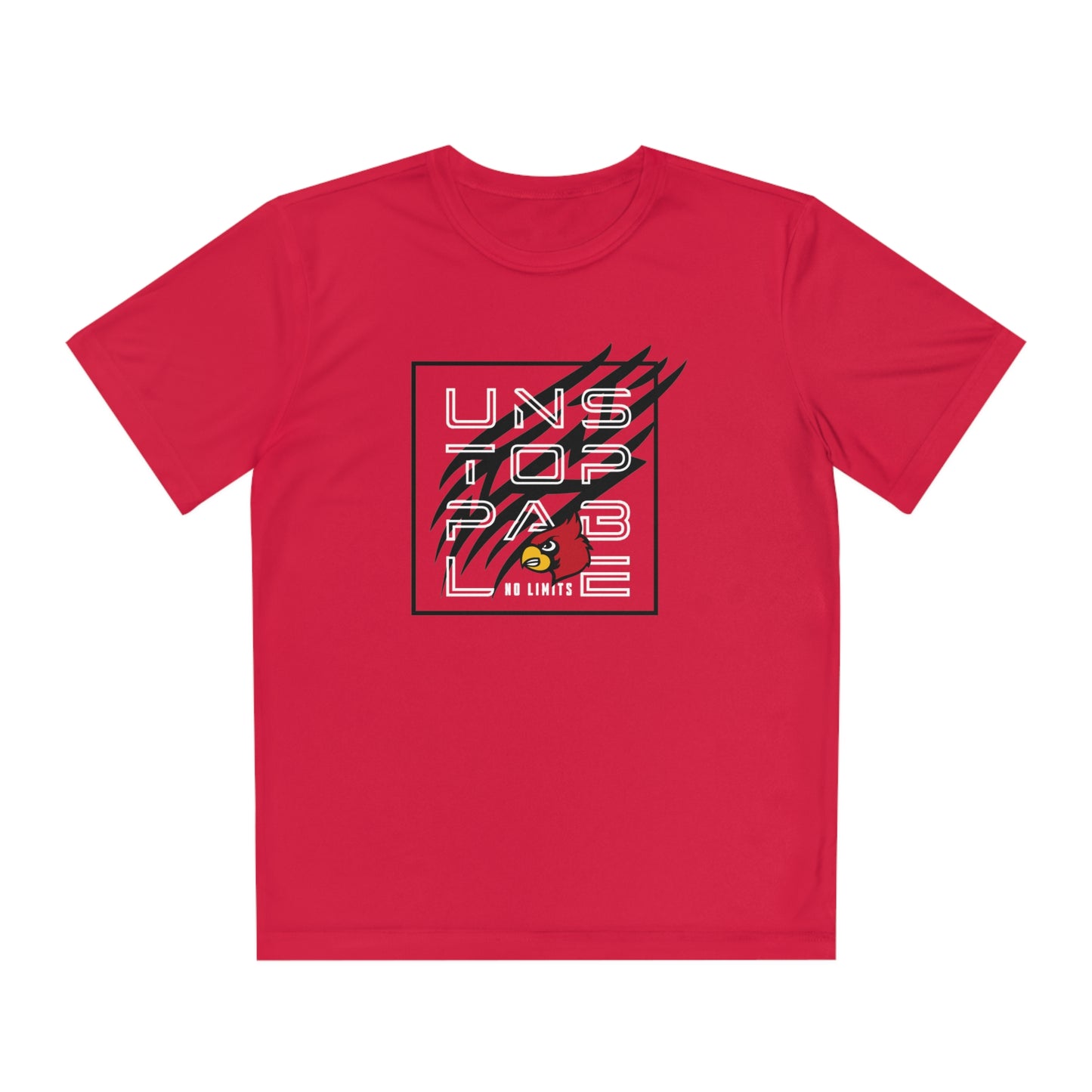 Unstoppable Cardinal - Youth Sport-Tek® Competitor™ Tee