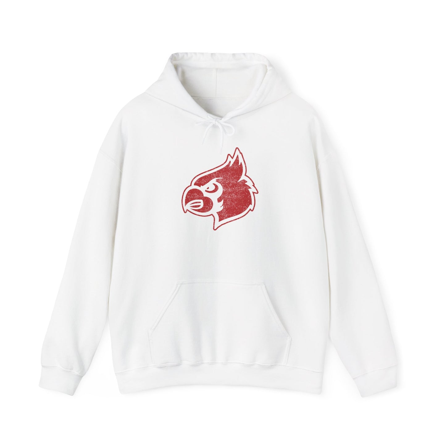 Distressed Cardinal - Unisex Heavy Blend™ Hooded Sweatshirt