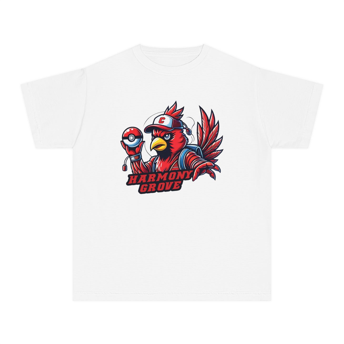 Game Card Style Harmony Grove - Comfort Colors Youth Tee