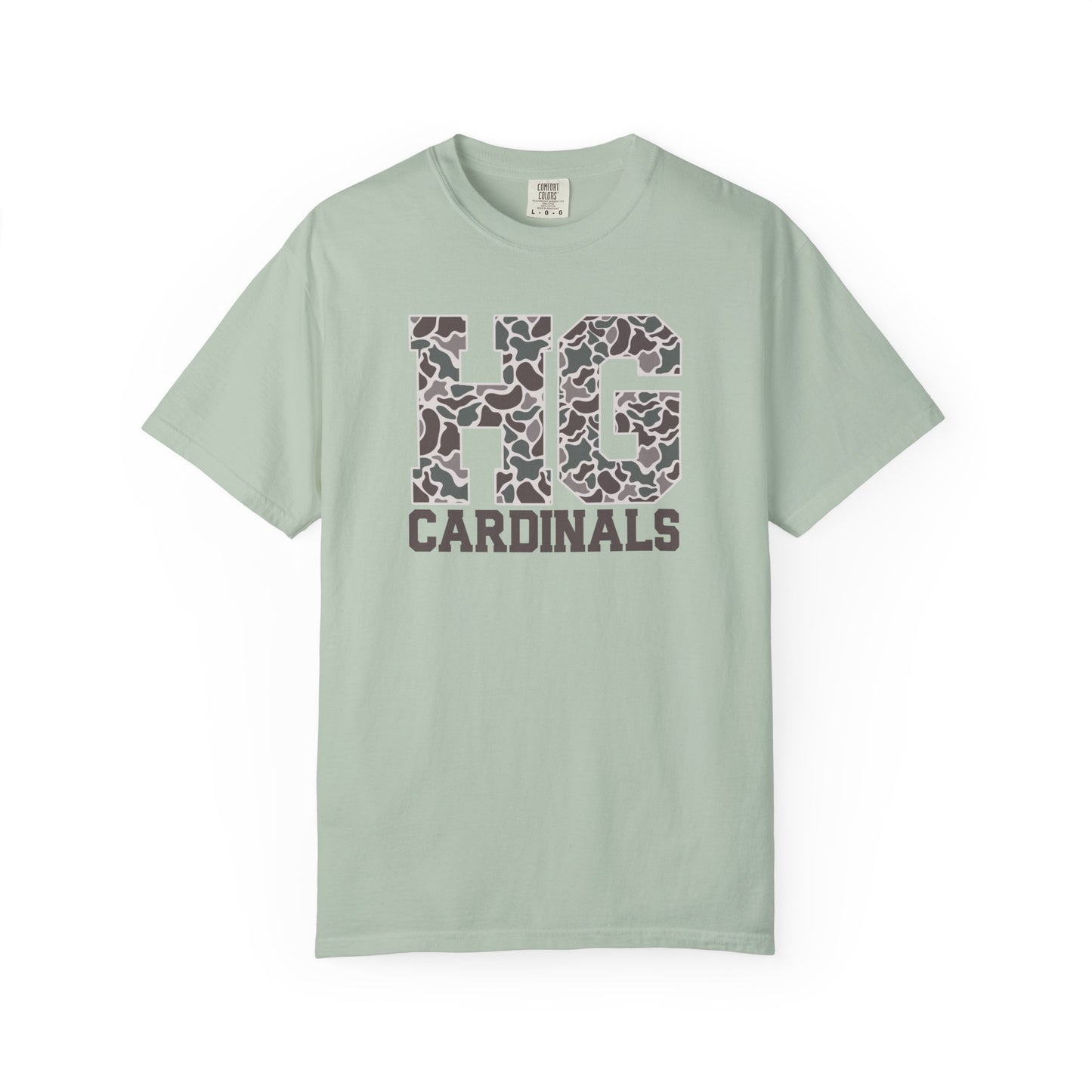 Old School Camo HG Cardinals - Comfort Colors T Shirt