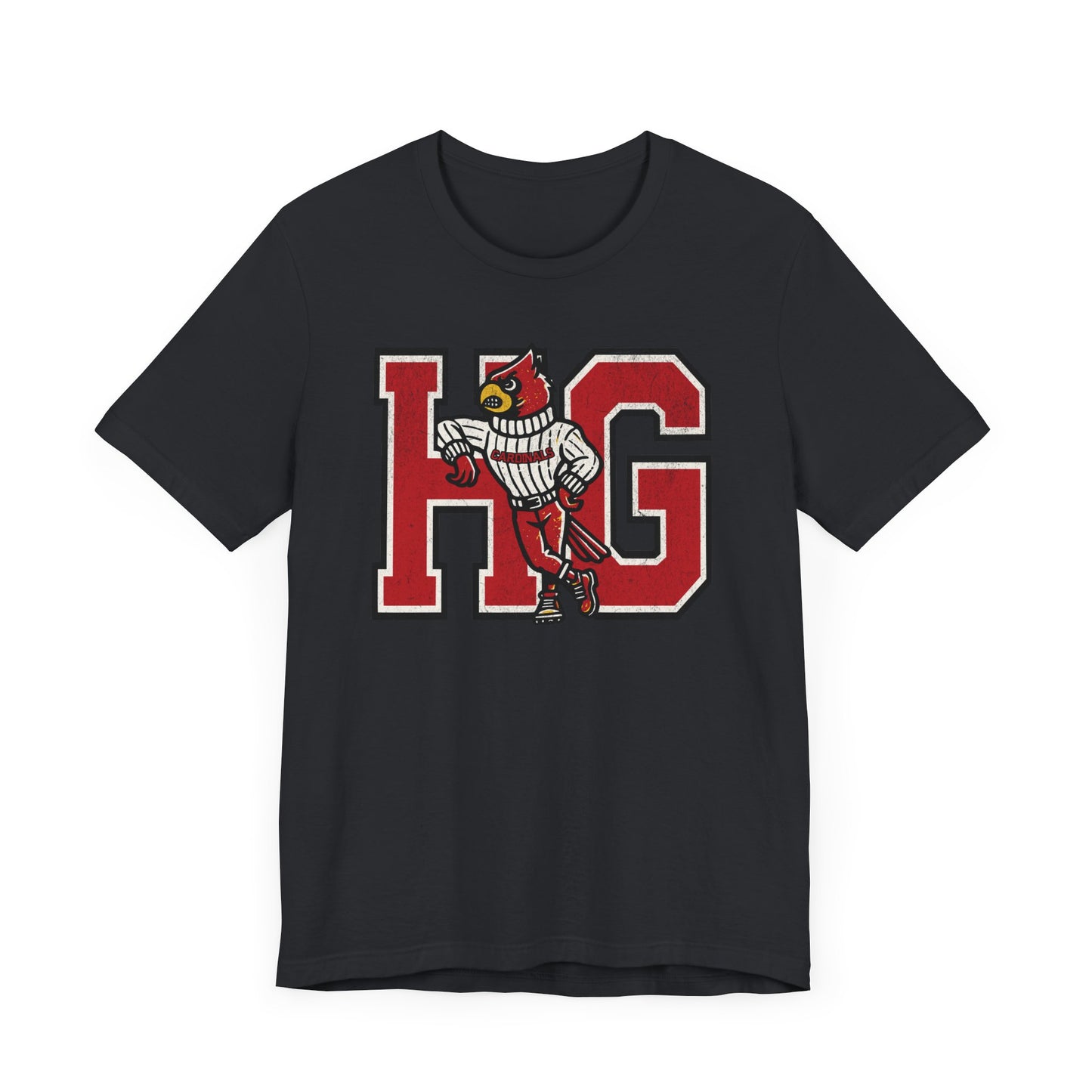 Vintage Cardinal HG - Bella + Canvas Short Sleeve Tee