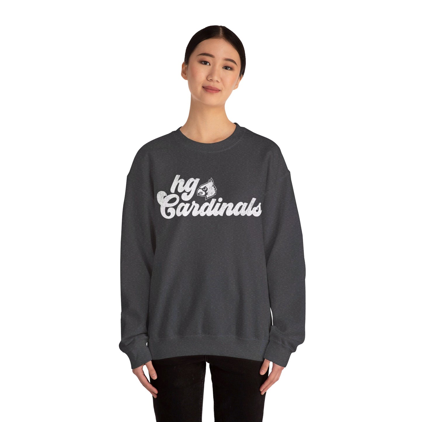 Vintage HG Cardinals - Unisex Heavy Blend™ Crewneck Sweatshirt