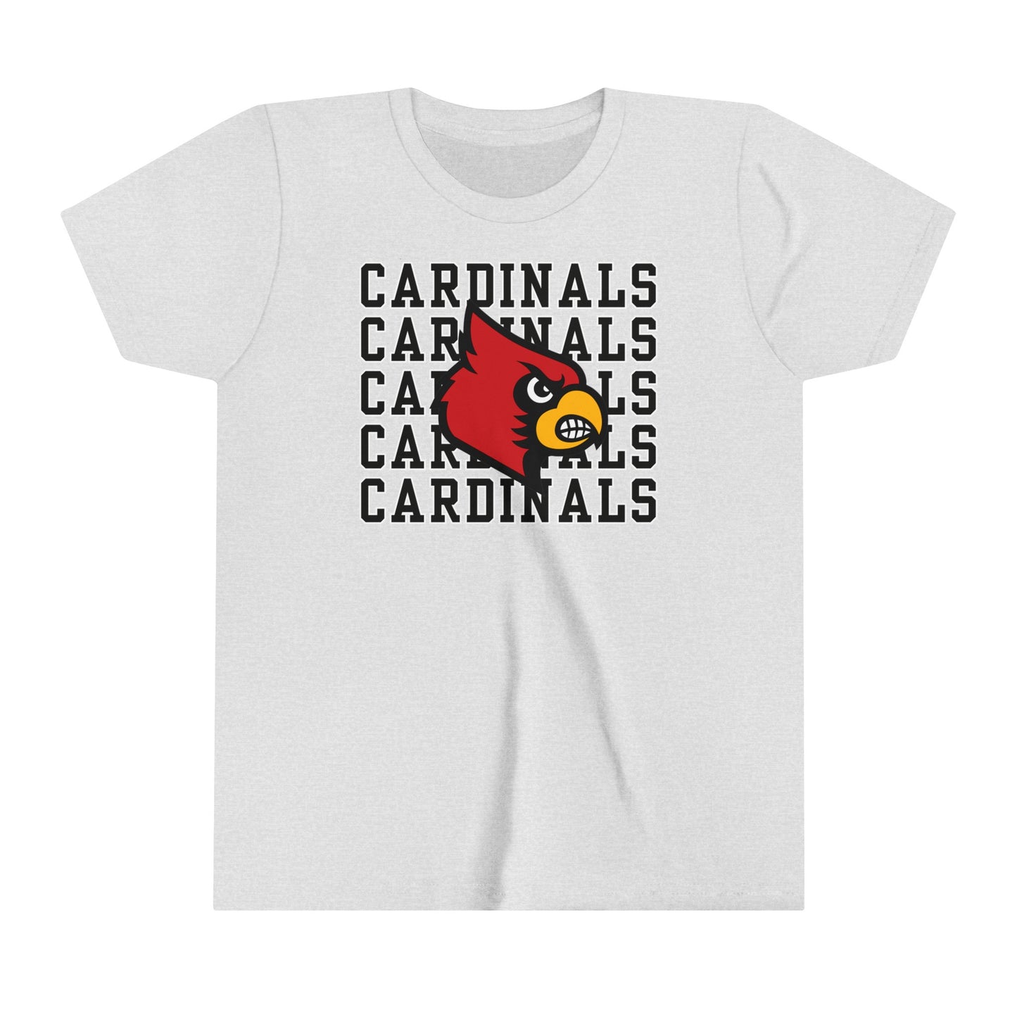 Cardinals, Cardinals - Bella + Canvas Youth Tee