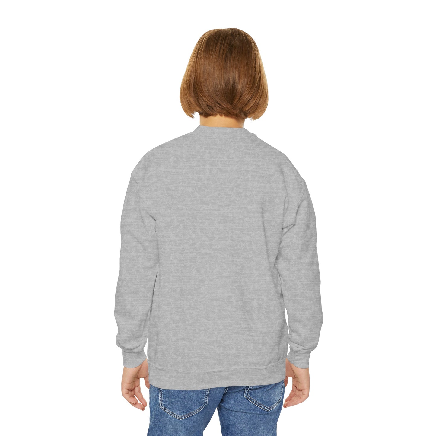 HG Cardinal Football - Youth Crew Sweatshirt