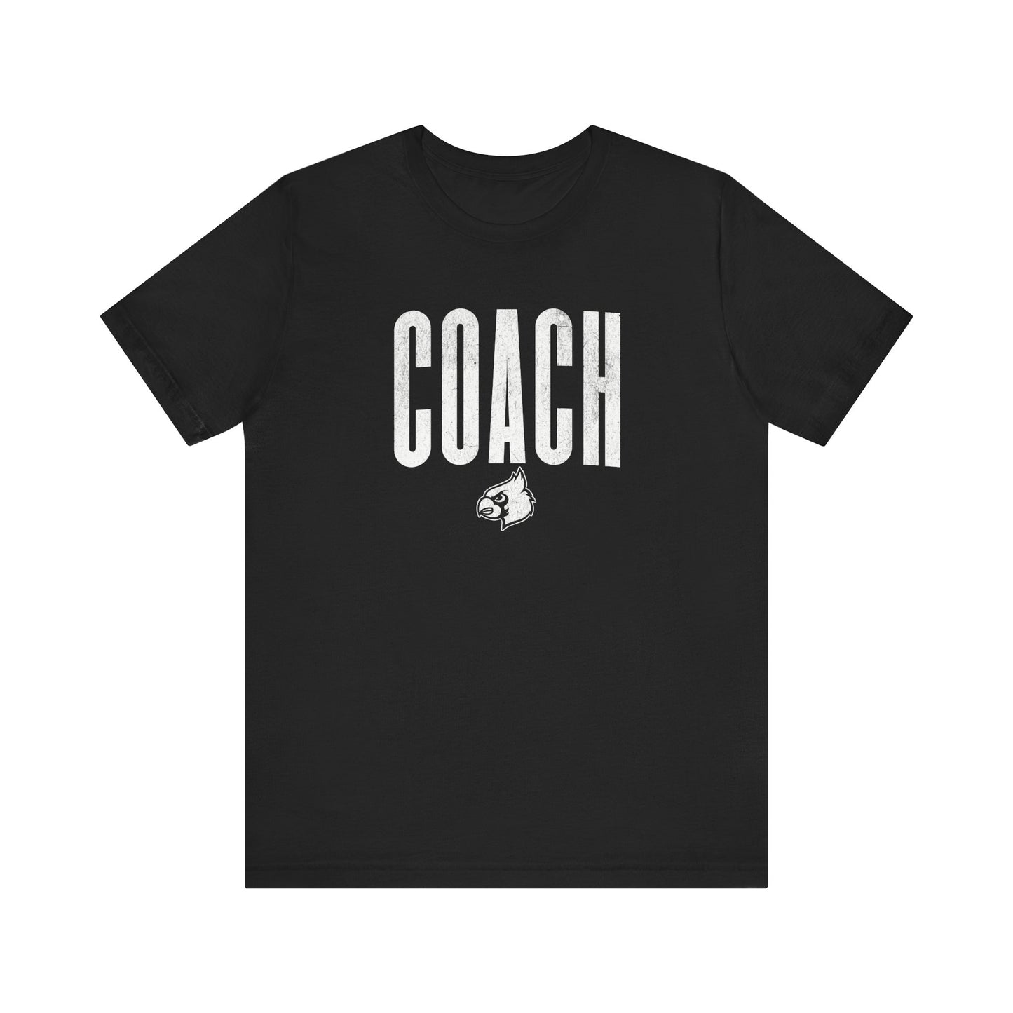 Vintage Cardinal Coach - Bella + Canvas Short Sleeve Tee