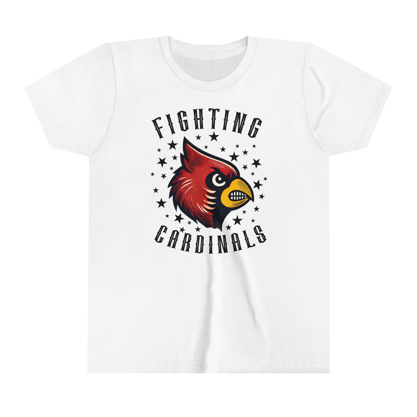 Fighting Cardinals - Bella + Canvas Youth Tee