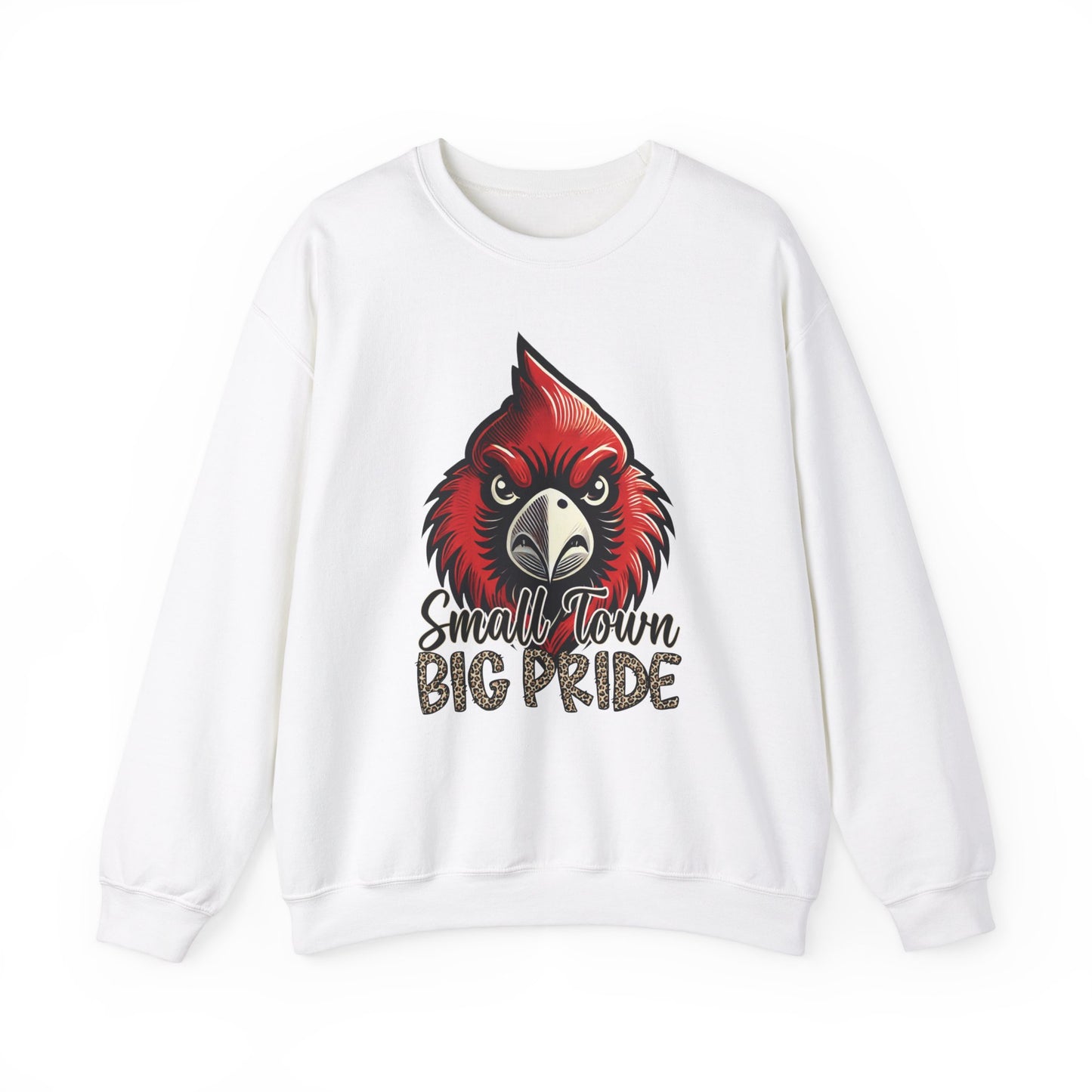 Cardinal Small Town Big Pride - Unisex Heavy Blend™ Crewneck Sweatshirt