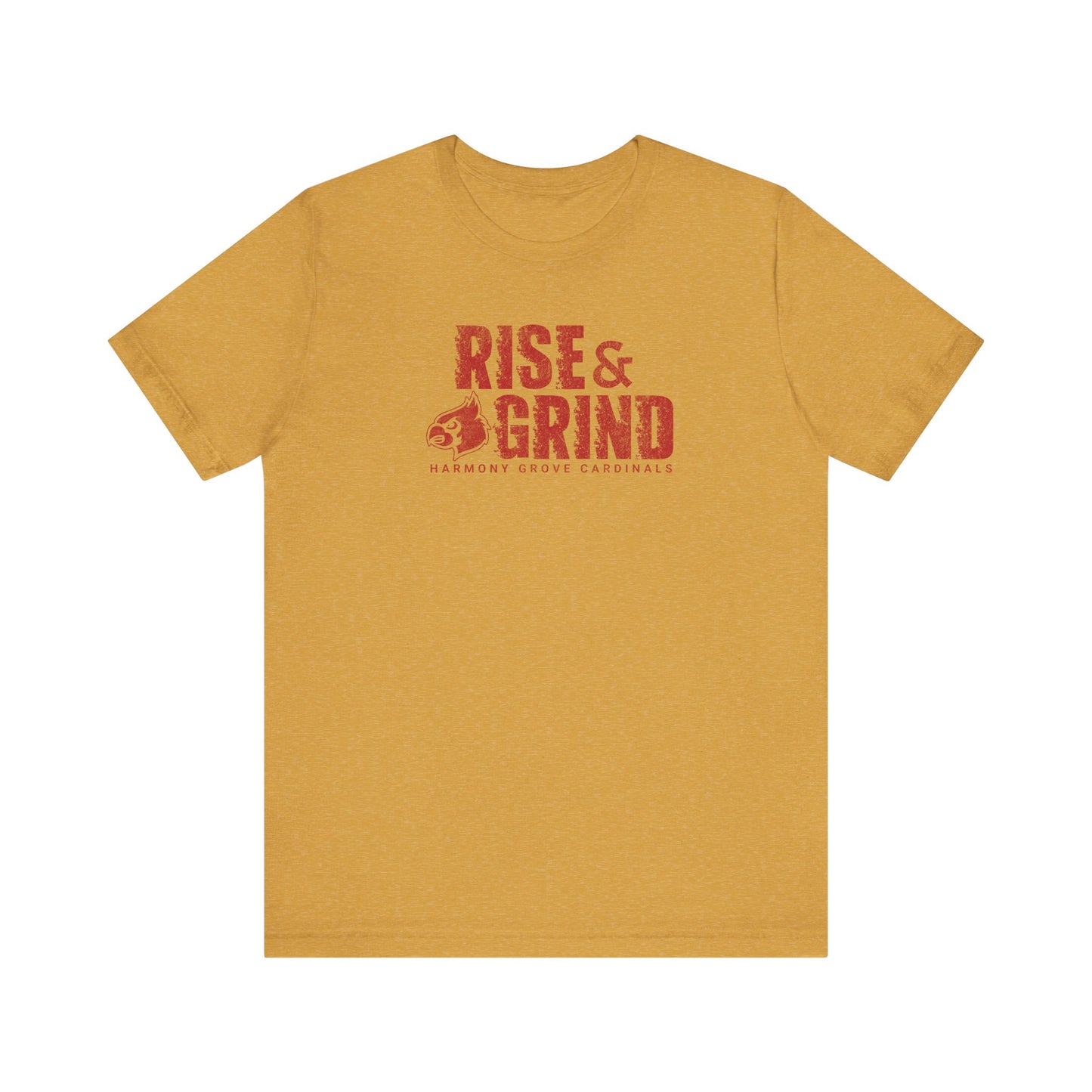 Vintage Rise and Grind - Bella + Canvas Short Sleeve Tee
