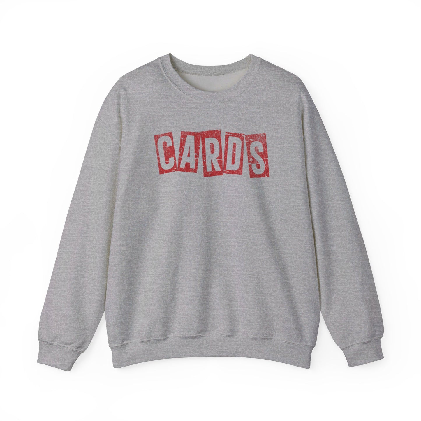 Vintage CARDS Block - Unisex Heavy Blend™ Crewneck Sweatshirt
