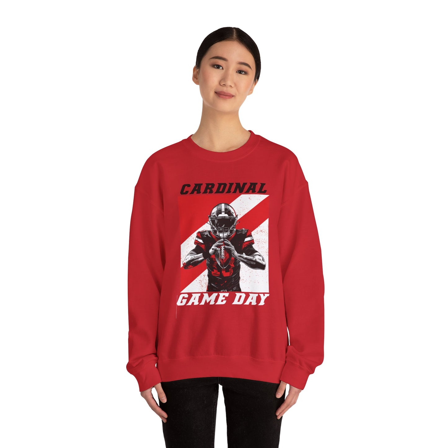 Cardinal Game Day - Unisex Heavy Blend™ Crewneck Sweatshirt