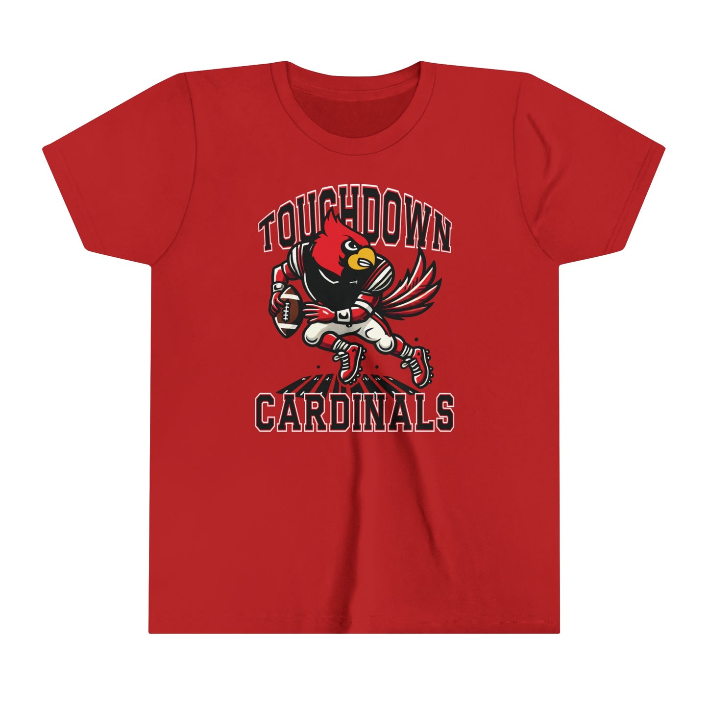 Touchdown Cardinals - Bella + Canvas Youth Tee