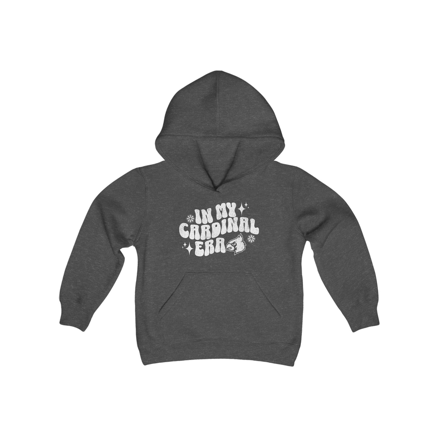 Vintage In My Cardinal Era - Youth Heavy Blend Hooded Sweatshirt