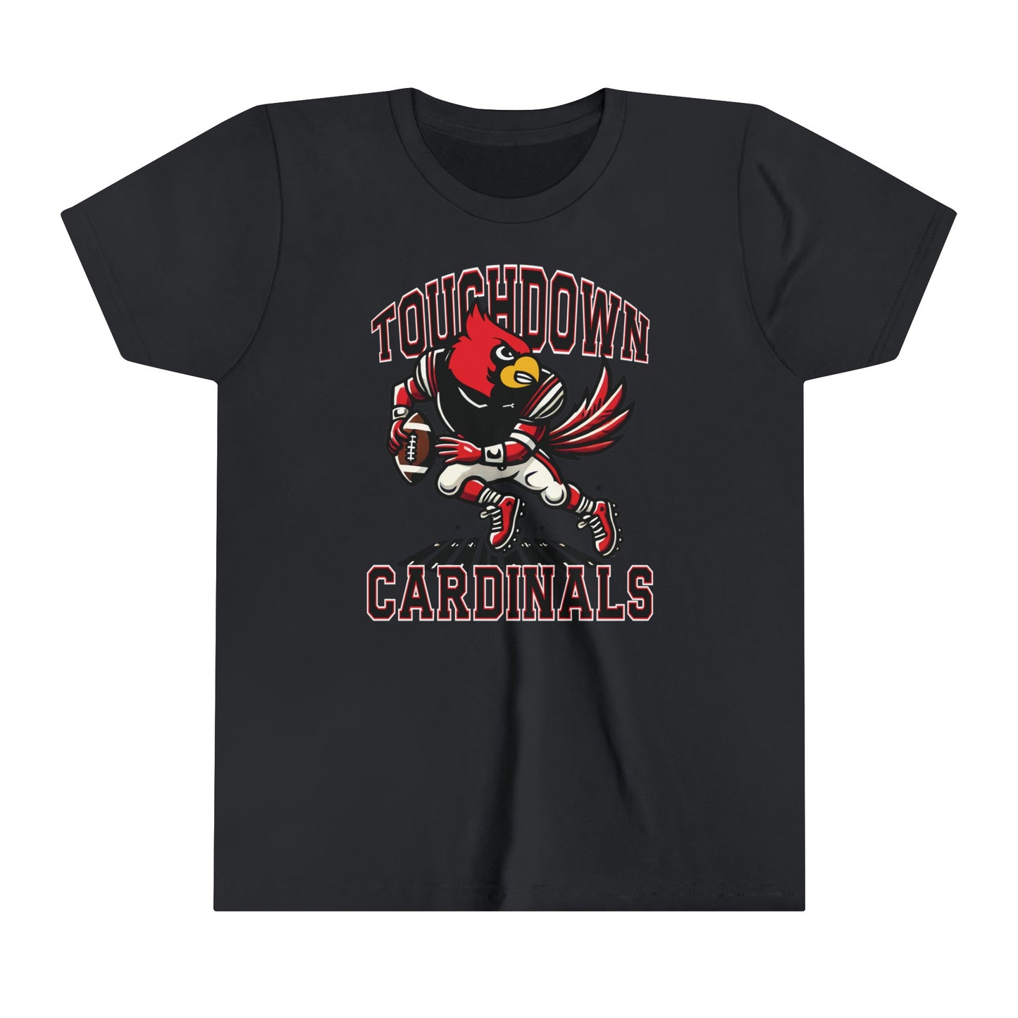 Touchdown Cardinals - Bella + Canvas Youth Tee