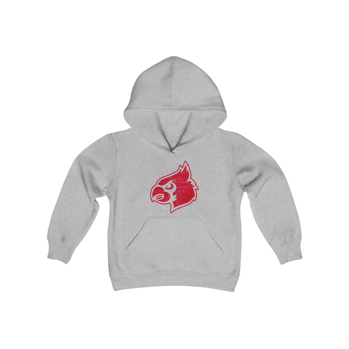 Vintage Cardinal + HGS - Youth Heavy Blend Hooded Sweatshirt