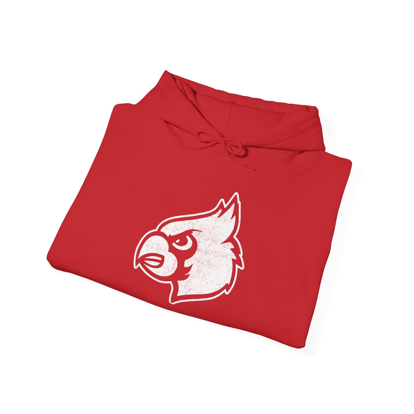 Distressed Cardinal - Unisex Heavy Blend™ Hooded Sweatshirt