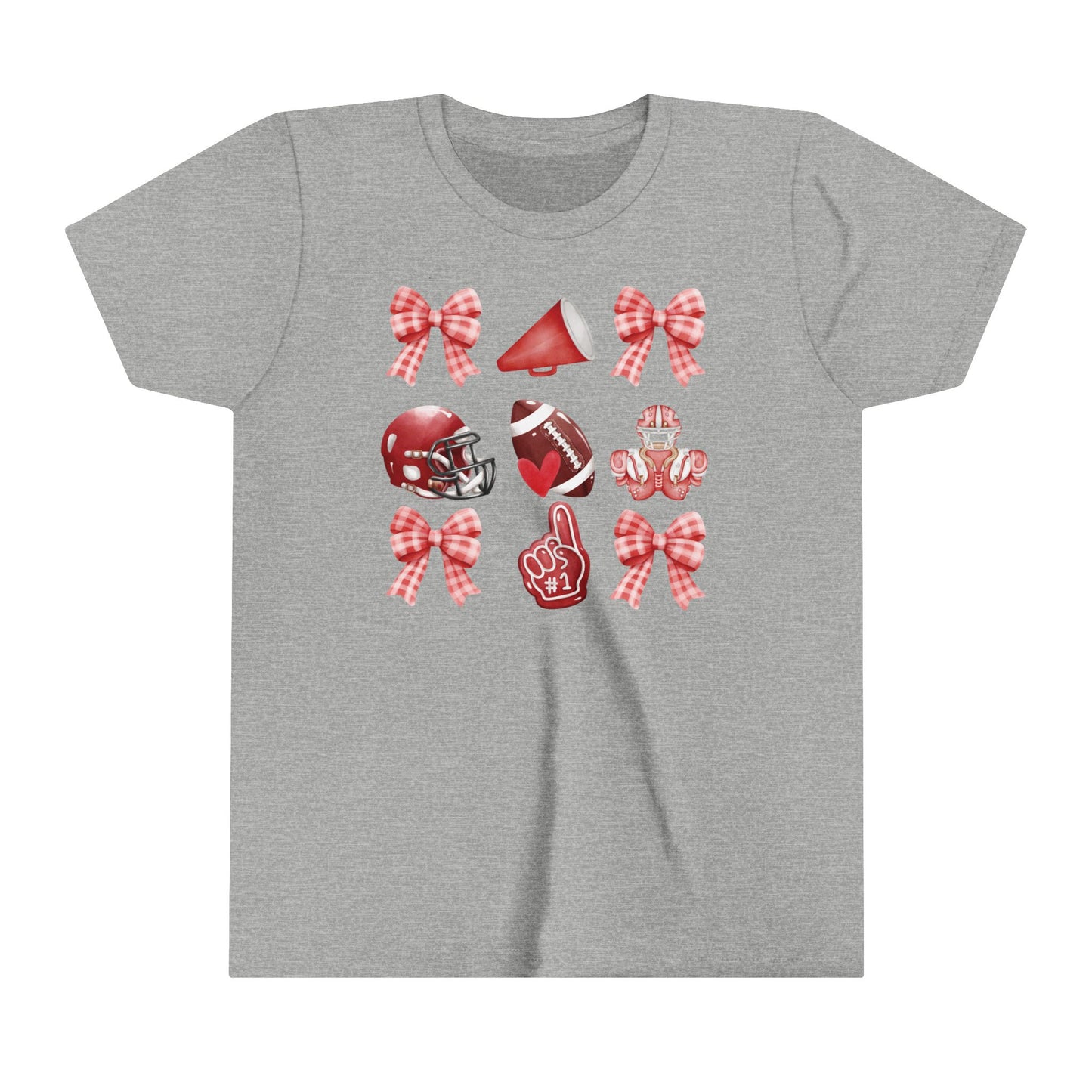 Football Coquette - Bella + Canvas Youth Tee