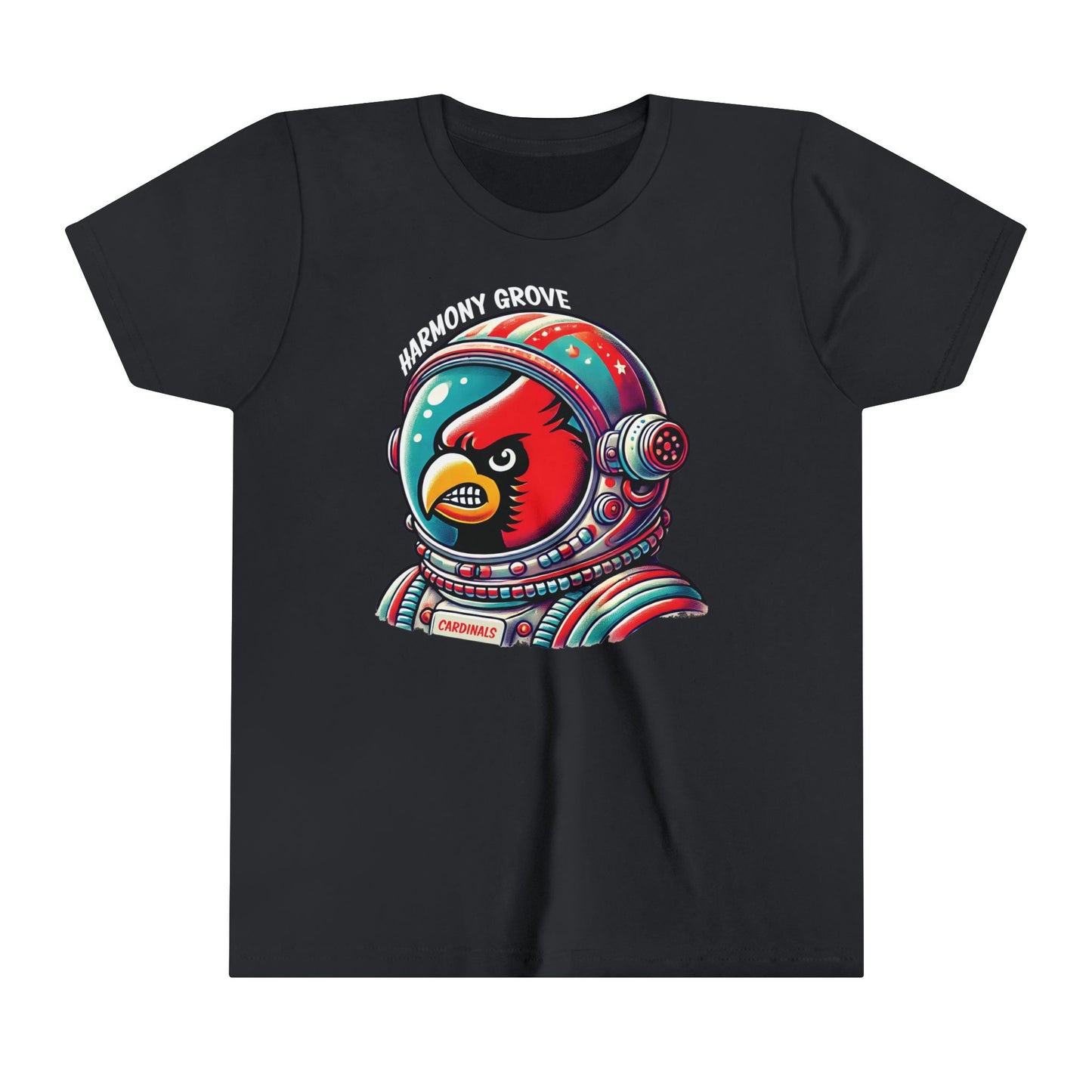 Astronaut Harmony Grove Cardinal - Bella + Canvas Youth Tee