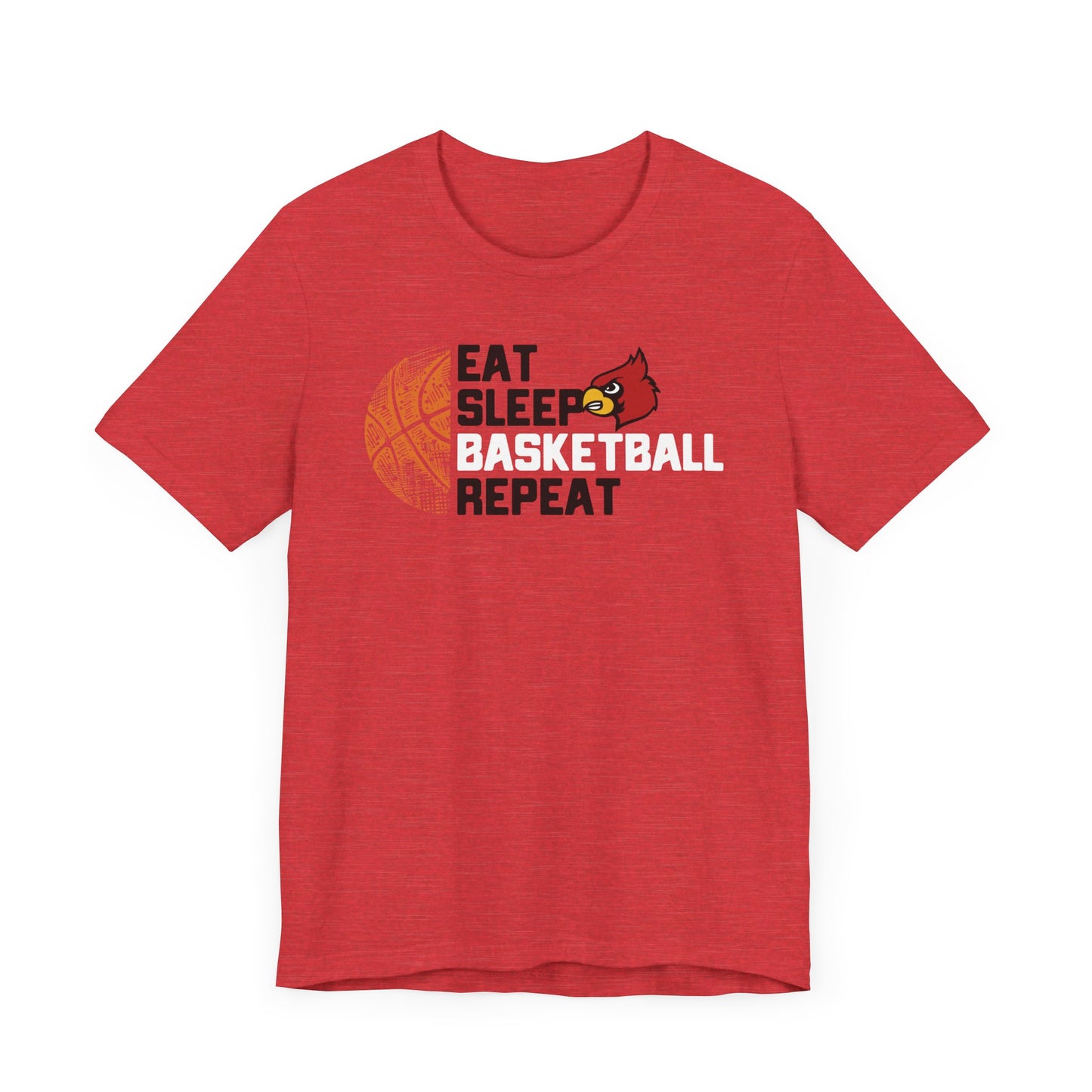 Eat Sleep Basketball Repeat - Bella + Canvas Short Sleeve Tee