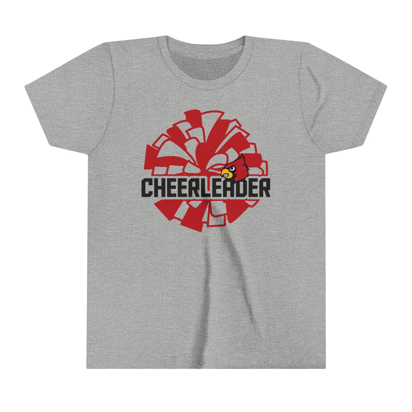 HG Cheer Leader Pom Pom - Bella + Canvas Youth Tee