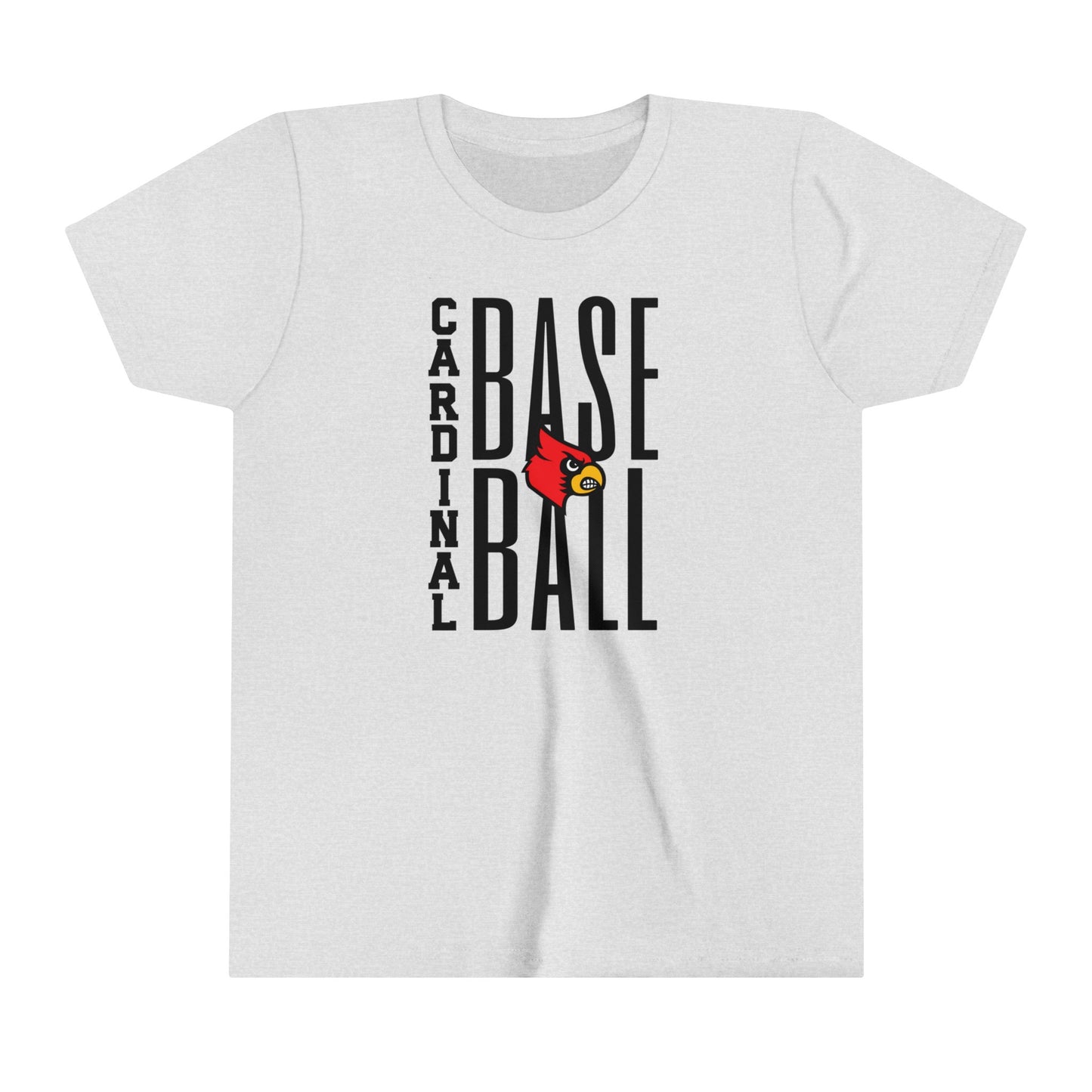 Cardinal Baseball - Bella + Canvas Youth Tee