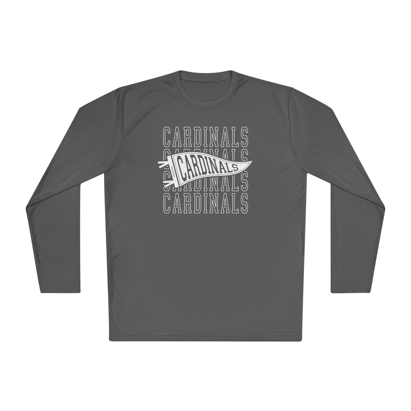 Cardinal Pennant - Dryfit Long Sleeve Tee