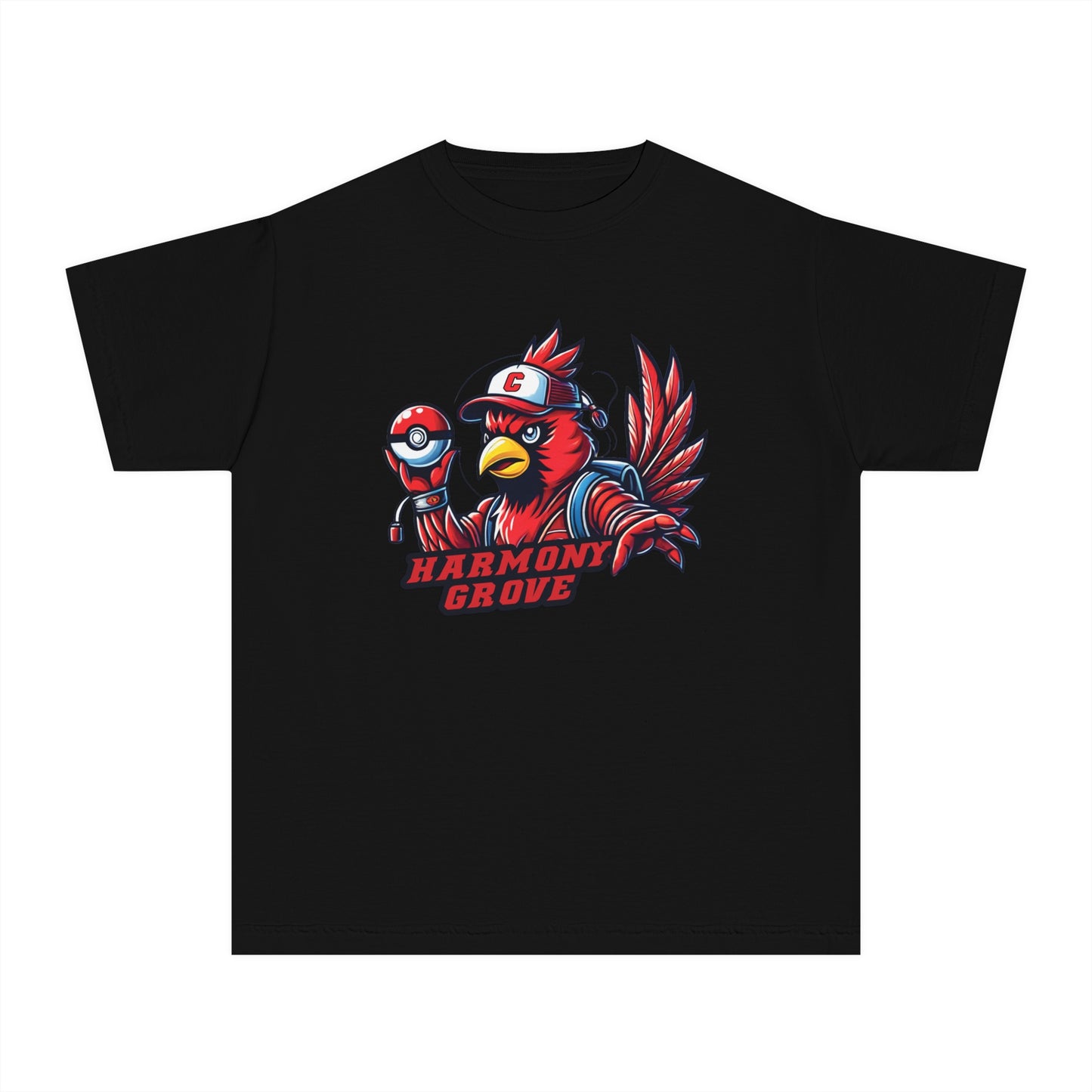 Game Card Style Harmony Grove - Comfort Colors Youth Tee