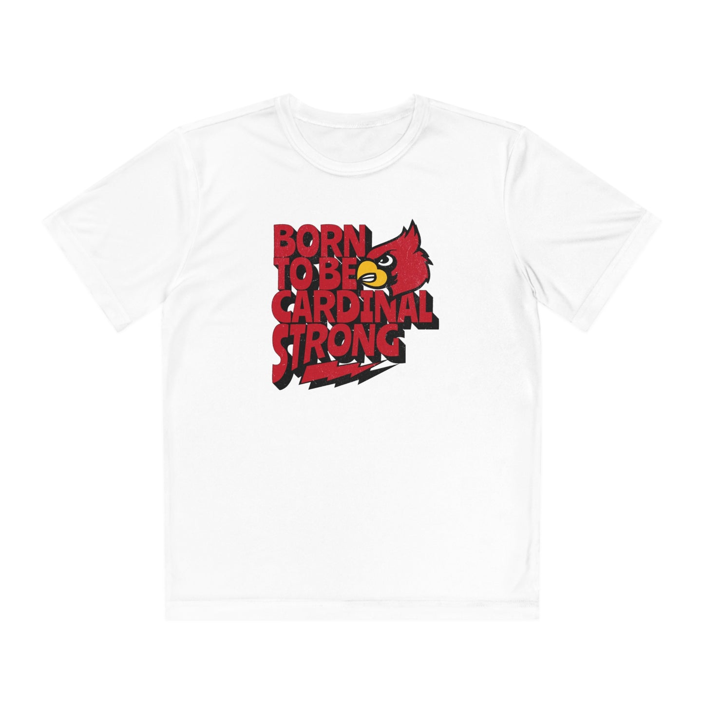 Born to Be Cardinal Strong - Youth Sport-Tek® Competitor™ Tee